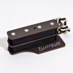The BzzzzKill Dual Layer device for eliminating Fender Stratocaster 60 cycle hum in all pickup selector positions. On white background.