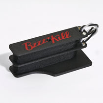 The BzzzzKill Dual Layer Players Series device for eliminating Fender Stratocaster 60 cycle hum in all pickup selector positions.
