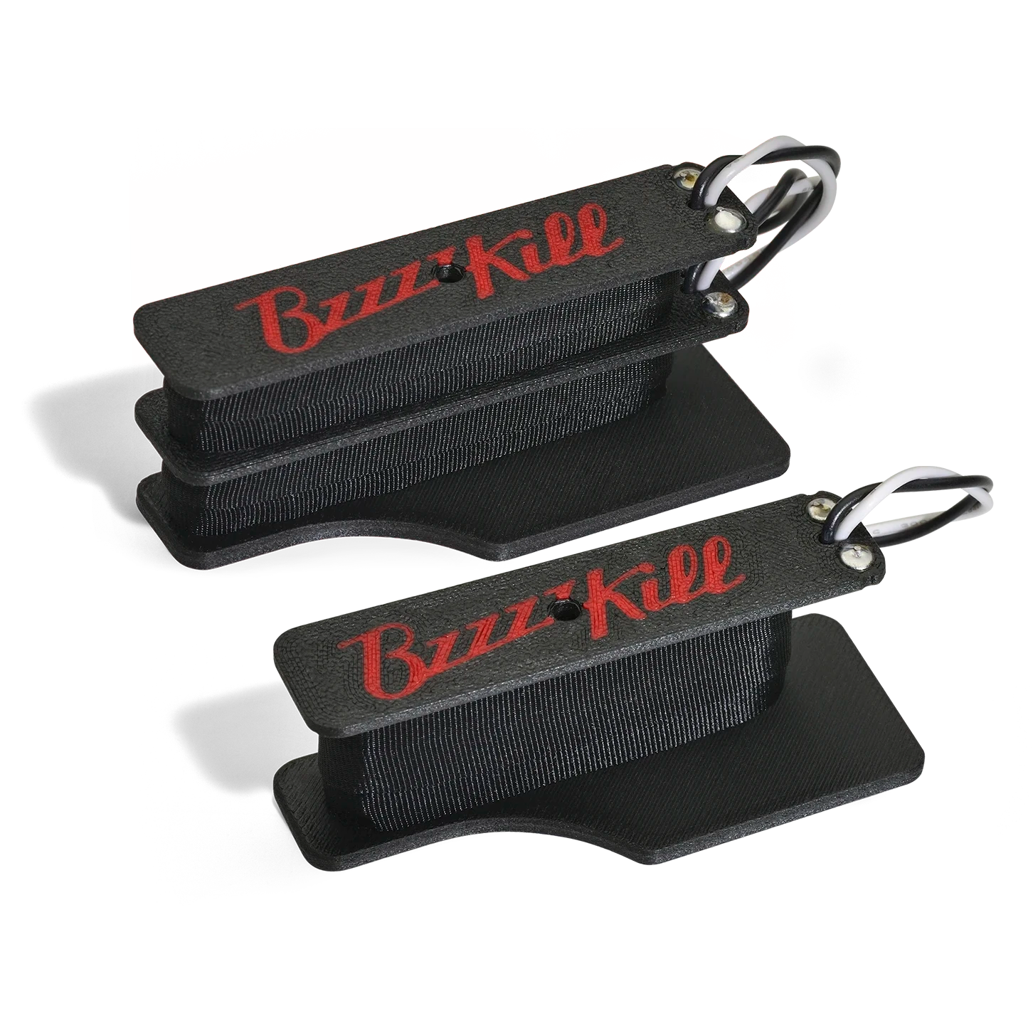 The BzzzzKill Dual and Single Layer Players Series devices.